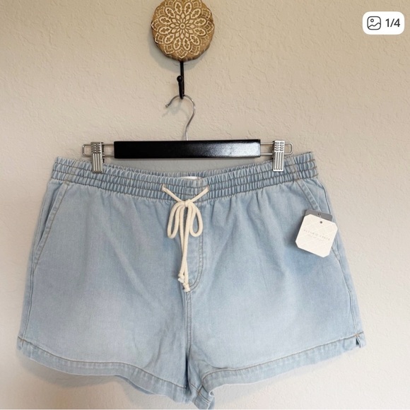 Altar'd State Pants - NWT Altar'd State Light Blue Jean Shorts Size XL